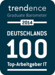 Trendence Graduate Barometer Top 100 Arbeitgeber: Platz 7 der Top IT-Arbeitgeber